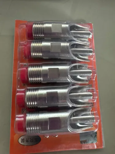 Kit 5 Bico Chupeta Bebedouro Porco Suíno Automático Terminação Inox