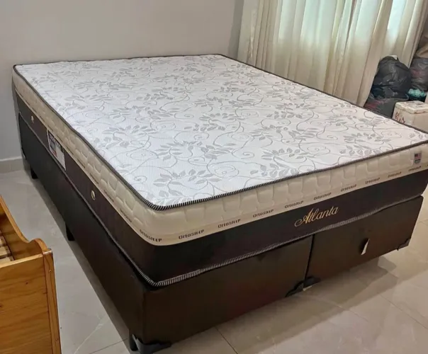 Cama Box Queen OrtoSleep Atlanta