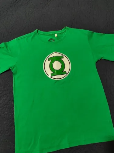 Camiseta infantil Lanterna Verde DC Comics. Tam. 10 anos