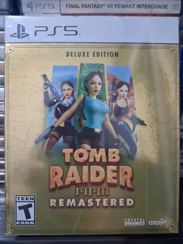 Tomb Raider I-II-III Remastered - Deluxe Edition - PS5