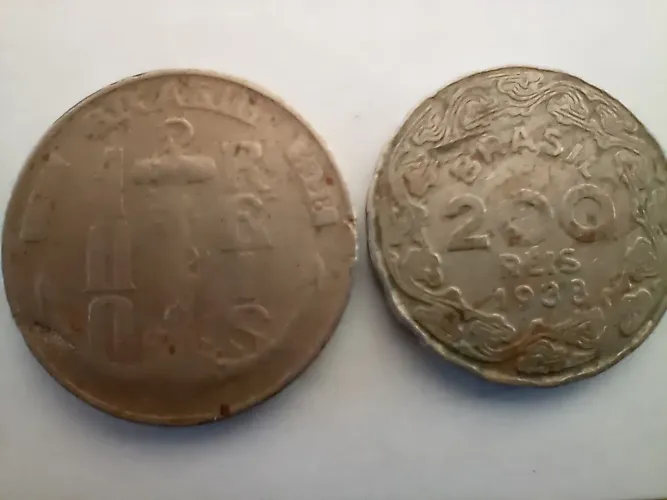 4 Moedas de réis 