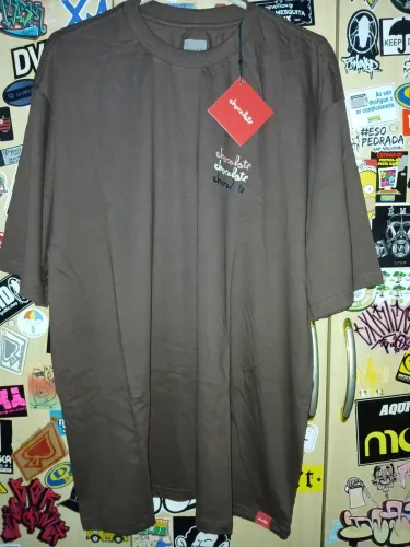 Camiseta Chocolate Original - Marrom G