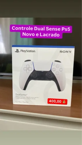 Controle DualSense PS5 Novo e Lacrado