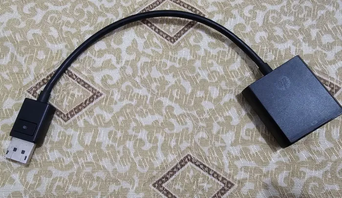 Adaptador HP DisplayPort para DVI