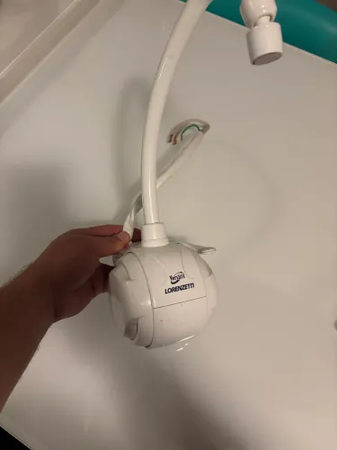 Torneira Elétrica Versátil Branca 4500W 127V Lorenzetti