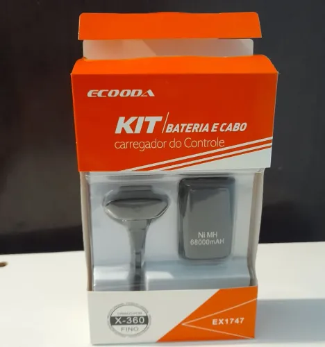 Kit Carregador de Controle + Bateria X-360