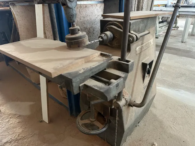 FURADEIRA HORIZONTAL 2CV TRIFÁSICO INVICTA REFORMADA E REVISADA