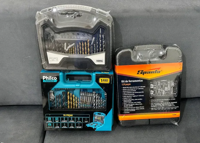 Kit de Ferramentas e Brocas