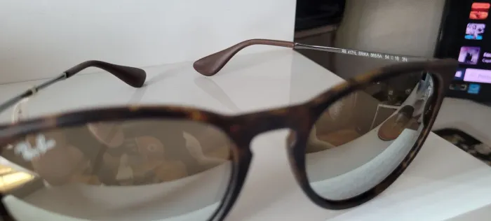 Óculos Ray Ban Erika Brown Mate Tortoise