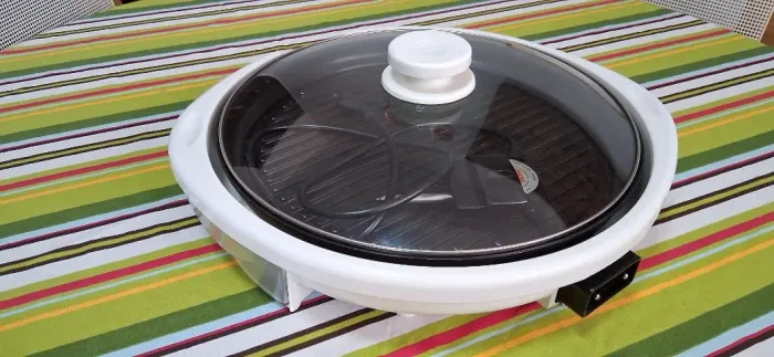 GRILL FAMILIA AROMA BRANCO 110V