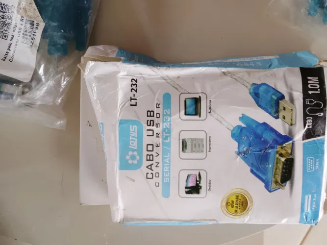 Cabo conversor usb