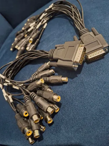 KIT 2 CABO D-SUB DA26 16 CONECTORES