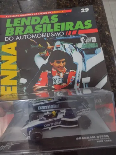 Ayrton Senna - Brabham BT52B 1983 - Lendas do Automobilismo