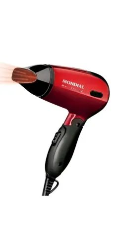 Secador de Cabelo  Mondial Max Travel Prático Compacto Ideal Para Levar em Viagem Bivolt