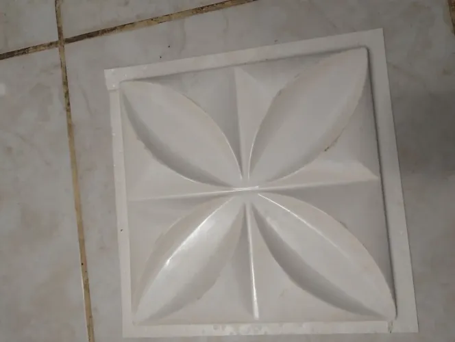 Placa de gesso 3 D