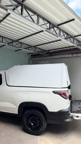 Capota/baú compatível com Fiat Strada 2022/2023 Cabine Simples