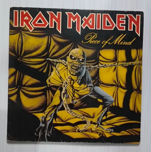 DISCO DE VENIL(LP) - PIECE OF MIND- IRON MAIDEN