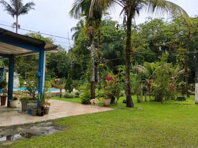 Chácara para Venda em Itanhaém, Jardim Coronel, 4 dormitórios, 1 suíte, 1 banheiro, 12 vag