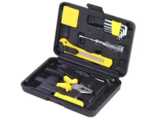 Kit Ferramentas Titanium Platina 11 Peças 06816 com Maleta *Presente Barato Dia dos Pais*