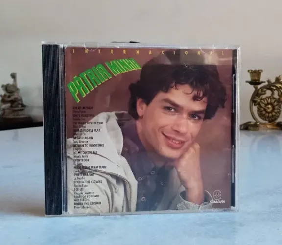 cd - trilha sonora novela pátria minha internacional