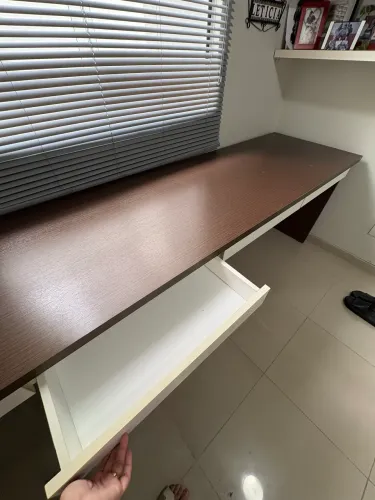 Vendo bancada em MDF 2,60 x 0,65