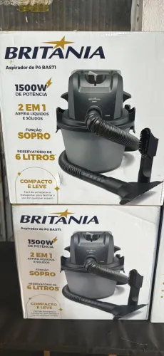 Aspirador de pó e água 1500w novo