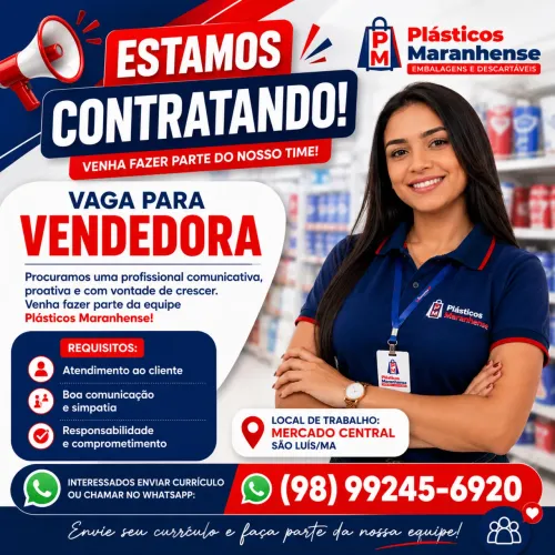 Vaga de emprego 