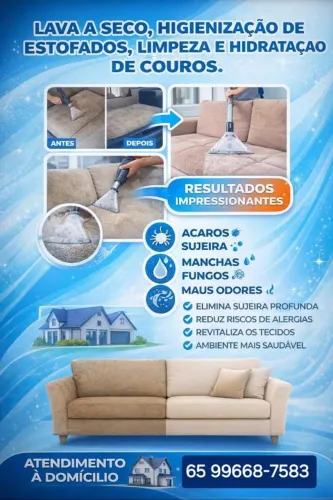 LAVAGEM ASECO SOFA CUIABÁ E REGIÃO