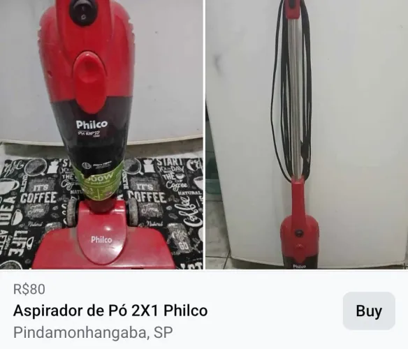Aspirador 2 em 1