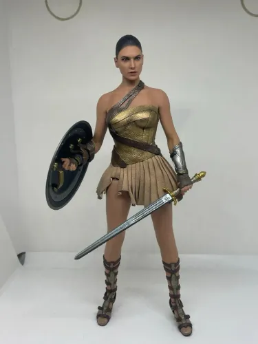 Action figure Mulher maravilha hot toys 1/6 woman wonder training
