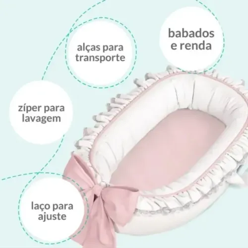 Ninho redutor para bebês ( menina)