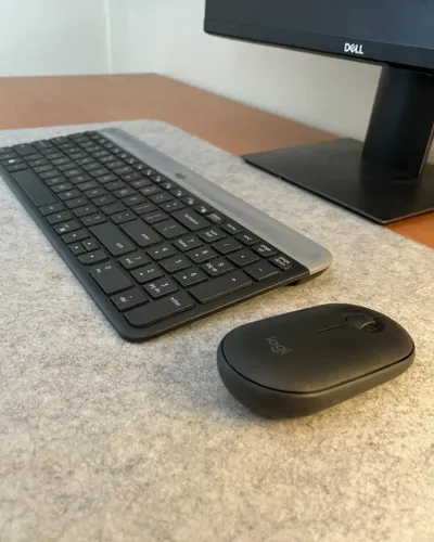kit mouse e teclado logitech mk470 sem fio