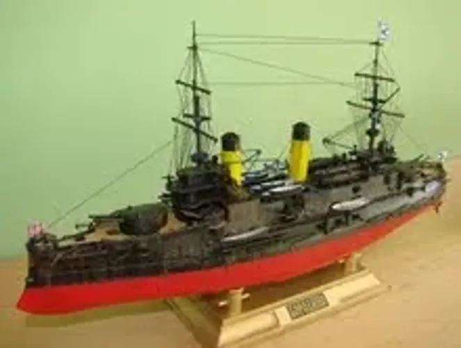 MINIATURA Russian Battleship Borodino ESC.: 1:350 - FAB.: Zvezda *...