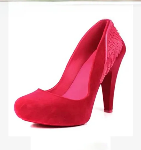 Scarpin melissa incense wing vermelho original 35
