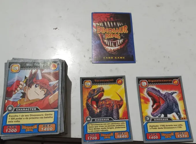 Cards dinossaur king