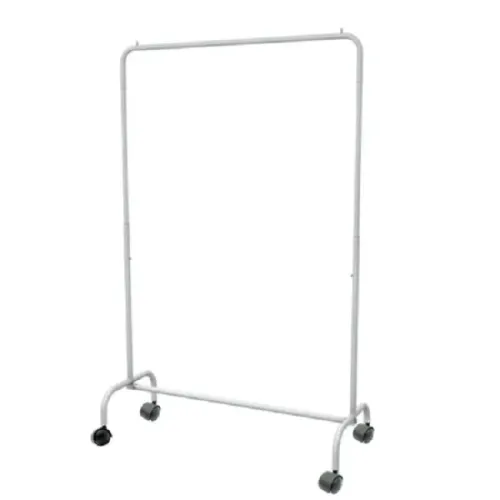 Arara de Chão para Roupas Lojas Comércio 120cm com rodinhas