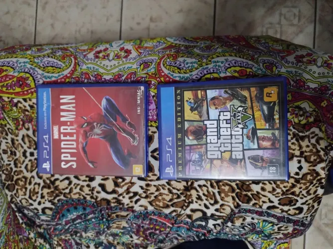 Gta v e homem aranha para ps4