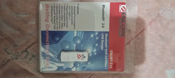 Bluetooth EDR 2.0 Class 1 USB Dongle - Encore