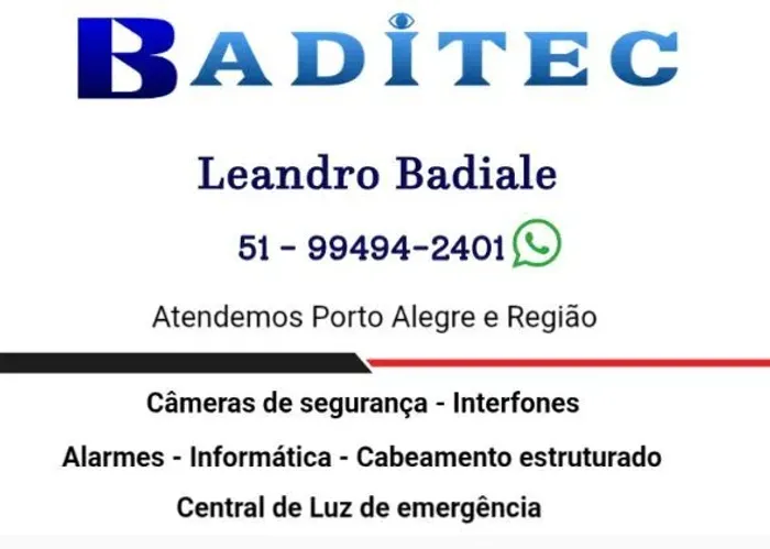 Instalação de interfones e câmeras de segurança 