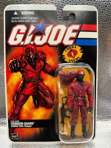 Gi Joe Crimson Guard Cobra Elite Trooper - 2005 - Comandos em ação