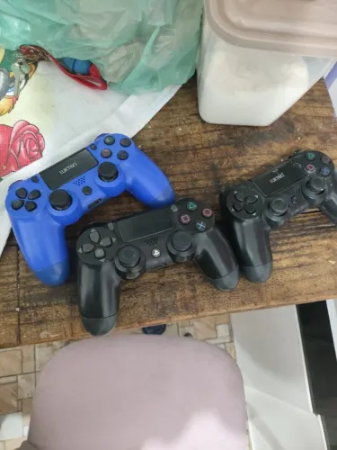 Kit 3 controles Ps4 