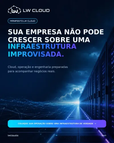 Infraestrutura em Nuvem | Cloud, Servidores e Backup para Empresas