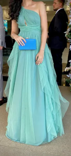 Vestido verde oliva