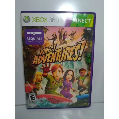 Kinect Adventures Xbox 360 Original Mídia Física