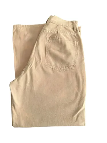 Calça Jeans Bege