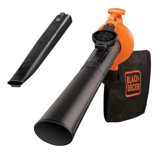 Soprador E Aspirador De Folhas<br><br>Black+decker Bv25 Com Função Triturador Laranja 220v