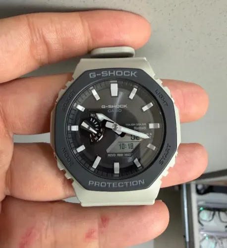 Relógio Casio G-Shock GA-B2100LUU-5ADR Tough Solar Bluetooth Carbon Core Guard