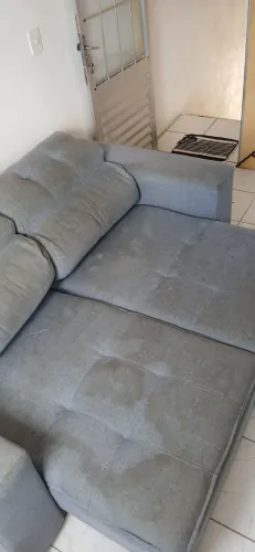 Higienização, lavagem a seco de estofados
