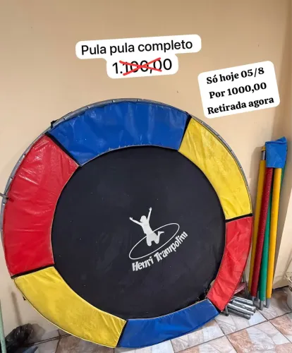 Cama elástica pula pula 