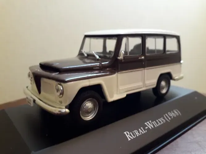 MINIATURA RURAL WILLYS INESQUECÍVEIS DO BRASIL